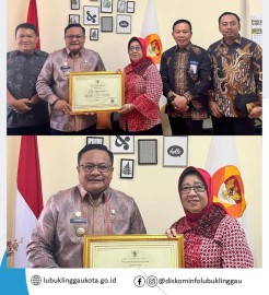 Padek , PJ Walikota Raih Penghargaan KASN