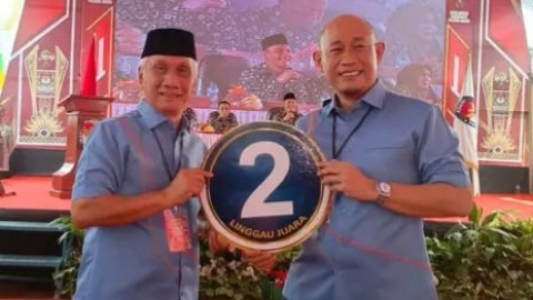 YOK-Rustam Nomor Urut 2, Ini Makna Nomor 2 Bagi Yoppy