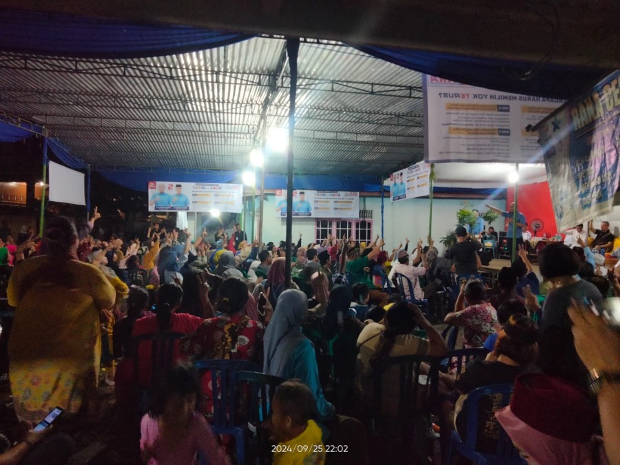 Warga Taba Pingin Tumpah Ruah Hadiri Kampanye YOK-Rustam
