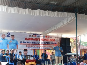 Kampanye di Karang Ketuan, Yok-Rustam Targetkan Menang 85 Persen