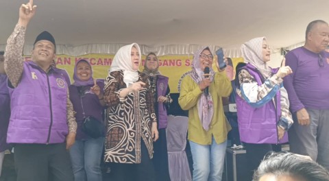 Mantab, Menantu Suwarti Ajak Masyarakat Pilih Ramah-Pro