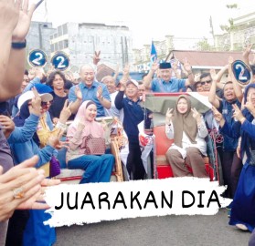 Kampanye di Jawa Kanan SS, Aura Kemenangan Botak Peci Kian Nyata