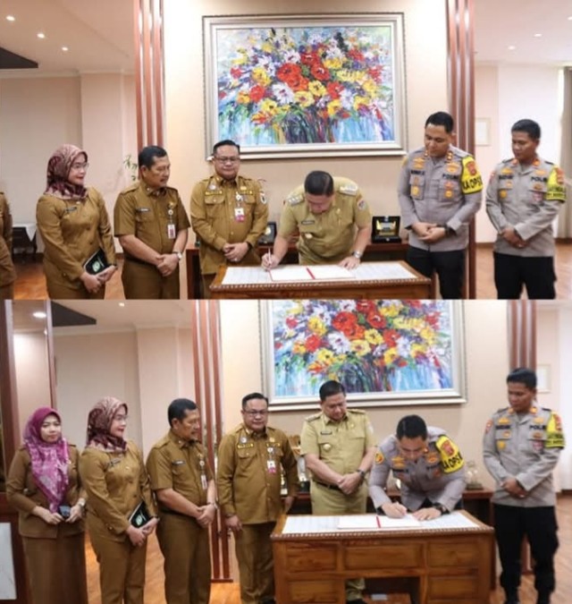 Sinergitas Forkopimda, Polres Kembalikan Dana Hibah Pilkada 2024 Ke Pemkot Lubuklinggau