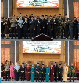 Wali Kota Lubuk Linggau Sampaikan Visi-Misi Di Rapat Paripurna DPRD