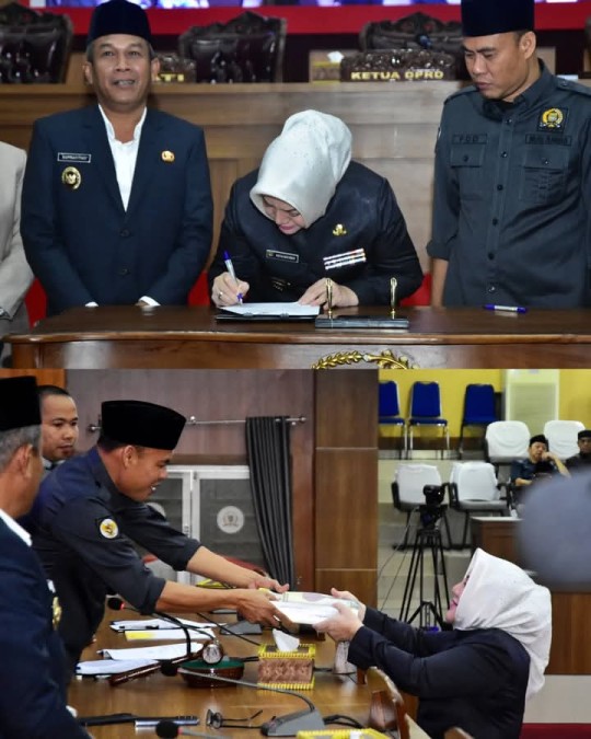 DPRD Musi Rawas Gelar Paripurna, Bupati Ratna Machmud Sampaikan LKPJ 2024
