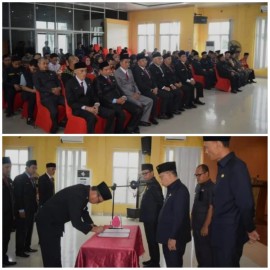 Bupati Muratara Lantik Tujuh Pejabat Eselon II, Berikut ini Namanya!