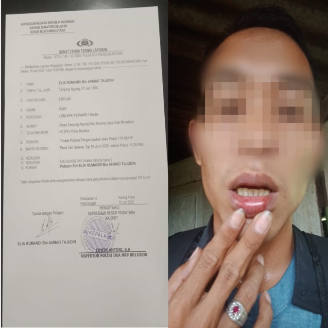 Dua Bulan Kasus Kades Tanjung Agung Belum Ada Kepastian Hukum, Korban: Ini Bukan Kemerdekaan!