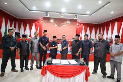 DPRD Muratara Gelar Paripurna Bahas Rancangan Perubahan KUA-PPAS 2025