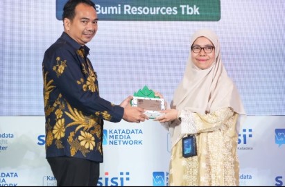 Buktikan Transformasi Hijau di Sektor Pertambangan, PTBA Sabet Katadata ESG Index Awards 2025