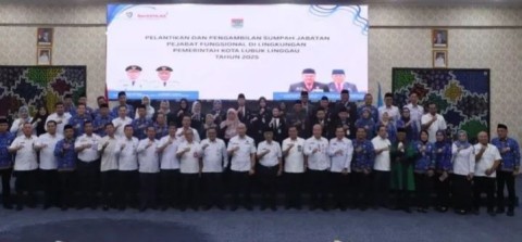Wako Linggau Lantik 20 Pejabat Fungsional, Berikut Namanya!