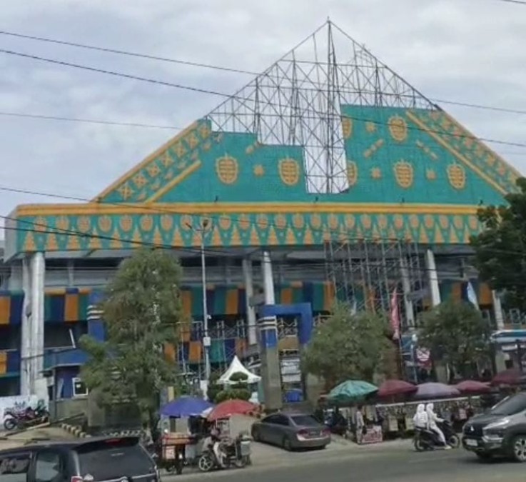 Direnovasi, Batik Tanjak TOM Lubuklinggau Diganti Motif Tunjuk Langit