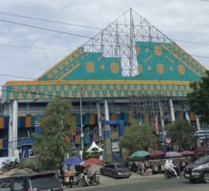 Direnovasi, Batik Tanjak TOM Lubuklinggau Diganti Motif Tunjuk Langit