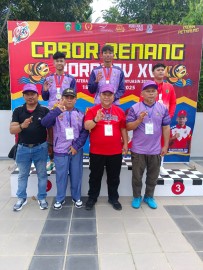 Mantap..!!! Musi Rawas Raih 2 Medali Emas, 4 Perak Cabor Renang PORPROV XV Muba