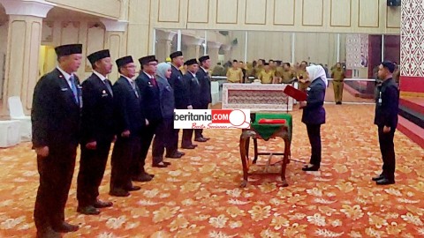 Bupati Mura Ratna Machmud Lantik 8 Pejabat Eselon II. Berikut Namnya!