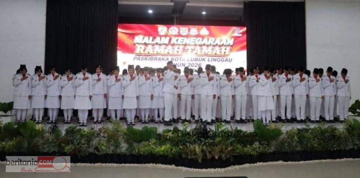 Sukses Pengibaran Sang Merah Putih, Wako Linggau Ramah Tamah Bersama Paskibraka 2026
