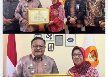 Padek , PJ Walikota Raih Penghargaan KASN