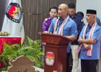 Ribuan Massa Dzikir dan Doa Bersama, Hantarkan YOK-Rustam Daftar ke KPU