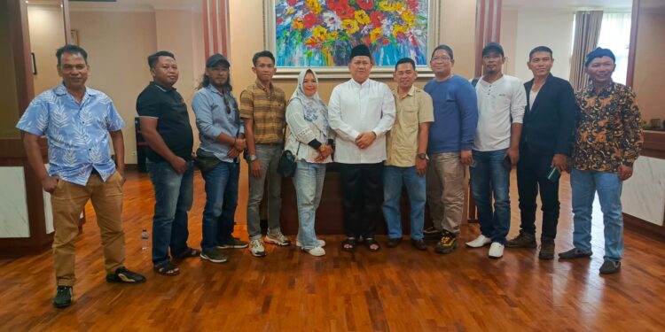 Ditemui Aktivis, Pj Walikota : Keluarga Calon Yang ASN Dihimbau Cuti