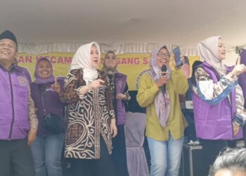 Mantab, Menantu Suwarti Ajak Masyarakat Pilih Ramah-Pro