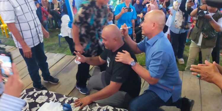 Minta Tulis Angka 02 di Kepala, Deny : 80% Pelita Jaya Pendukung Yoppy-Rustam