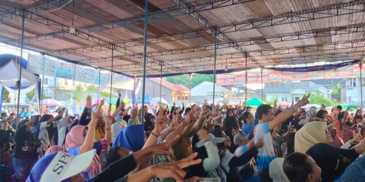 Inginkan Perubahan, Warga Kelurahan Batu Urip 80% Pilih YOK teRUS