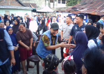 Blusukan di Wira Karya dan Jawa Kiri , Yoppy Karim Disambut Ucapan Selamat Datang Walikota Lubuk Linggau
