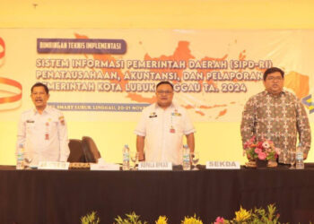 Sekda Lubuklinggau Buka Bimtek SIPD RI