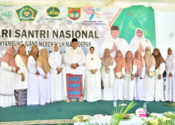 Pjs Bupati Mura Pimpin Upacara Hari Santri tahun 2024