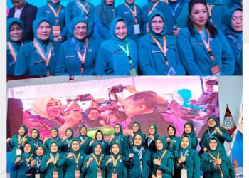 Pj Ketua TP PKK Lubuk Linggau Hadiri Pelantikan Ketua Umum TP PKK