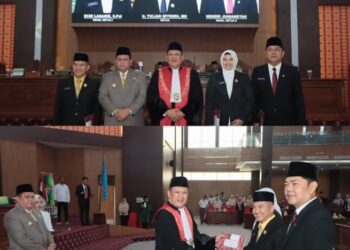 Ketua dan Wakil Ketua DPRD Lubuklinggau 2024-2029 Resmi Dilantik
