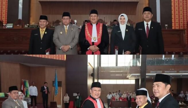 Ketua dan Wakil Ketua DPRD Lubuklinggau 2024-2029 Resmi Dilantik