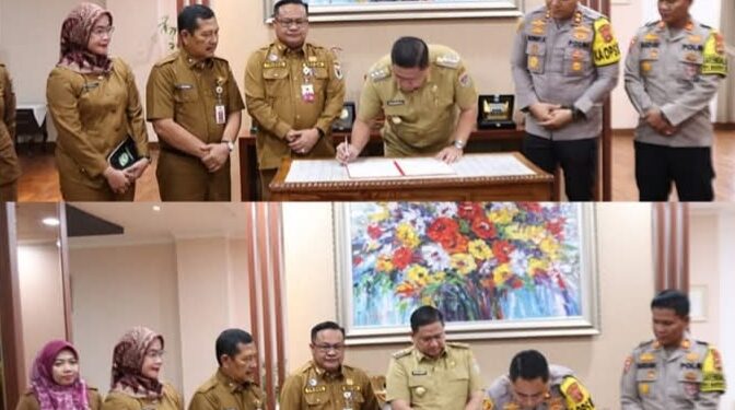 Sinergitas Forkopimda, Polres Kembalikan Dana Hibah Pilkada 2024 Ke Pemkot Lubuklinggau