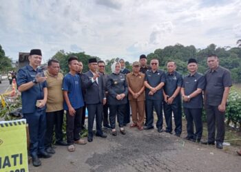 Bupati Dan Wabub Mura Tinjau Lokasi Longsor Di Muara Beliti, Dorong Penanganan Cepat