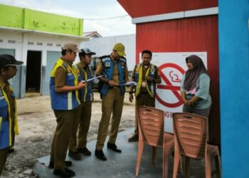 Dinas PUPR Linggau Lakukan Pengecekan 9 Pertashop Pertamina Untuk Terbitkan SLF