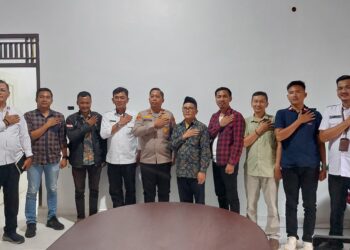 Pertama Dalam Sejarah, Kapolres Lubuklinggau Sambangi Sekretariat PWI Ajak Lawan Hoaks Dan Jaga Kamtibmas