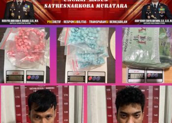 Satres Narkoba Bekuk Dua Kurir Narkoba Asal Riau Di Rawas Ulu, Sita Sabu Dan Pil Ekstasi
