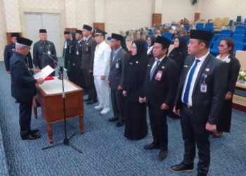 Wawako Linggau Lantik 12 Pejabat, Berikut Namanya!