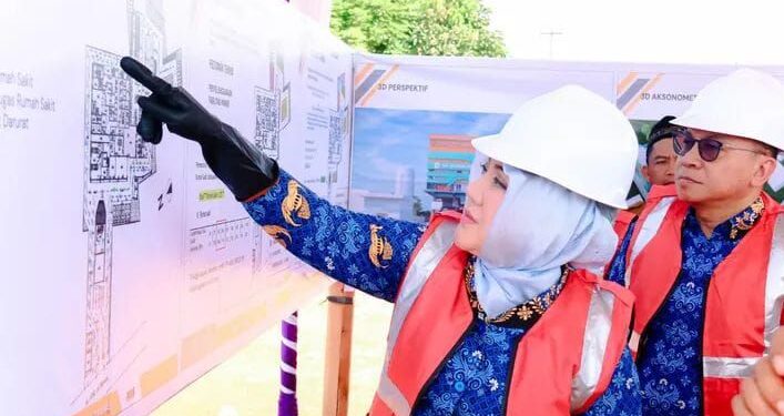 Bupati Lakukan Peletakan Batu Pertama Pembangunan RS Sudirjo di Musi Rawas 