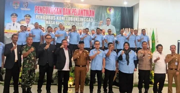 Pengurus KONI Linggau Periode 2025-2030 Dilantik, Wawako : KONI Linggau Mampu Bersaing Ditingkat Provinsi Dan Nasional 