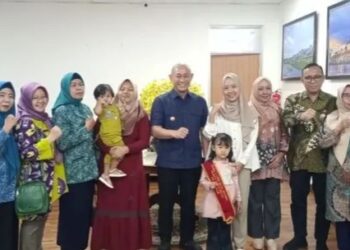 Wali Kota Lubuk Linggau Terima Audiensi Pemenang Lomba Balita Sehat 2025