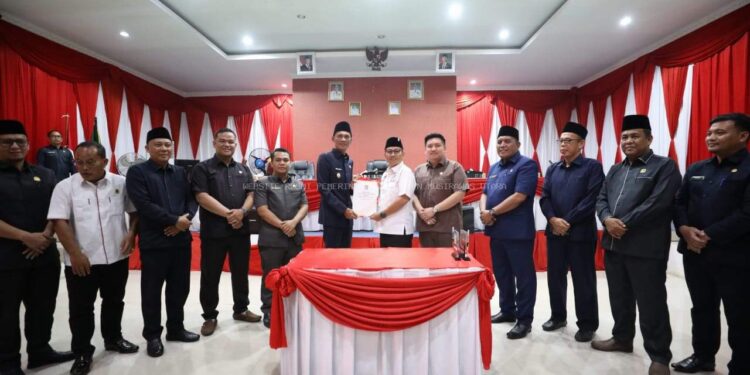 DPRD Muratara Sahkan 5 Raperda Dan Sepakati RPJMD 2025–2029