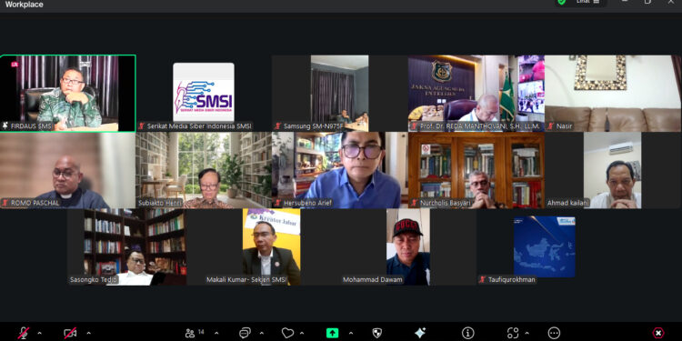 SMSI Rapat Bersama Dewan Pembina Dan Pakar Untuk Rumuskan Sikap Kebangsaan