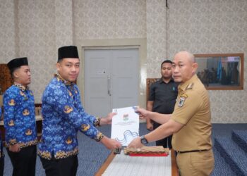 Wako Serahkan SK ‎PNS Lulusan IPDN Dan PPPK Tahap II, Ini Pesan Wako Kepada Bank Sumsel