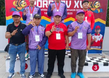 Mantap..!!! Musi Rawas Raih 2 Medali Emas, 4 Perak Cabor Renang PORPROV XV Muba