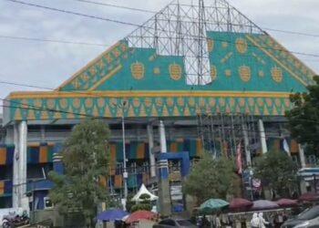 Direnovasi, Batik Tanjak TOM Lubuklinggau Diganti Motif Tunjuk Langit