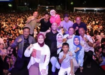 Puncak Peringatan HUT Linggau Ke-24 Dimeriahkan Diva Aurel Tabola Bale dan Faris Adam Stecu Stecu