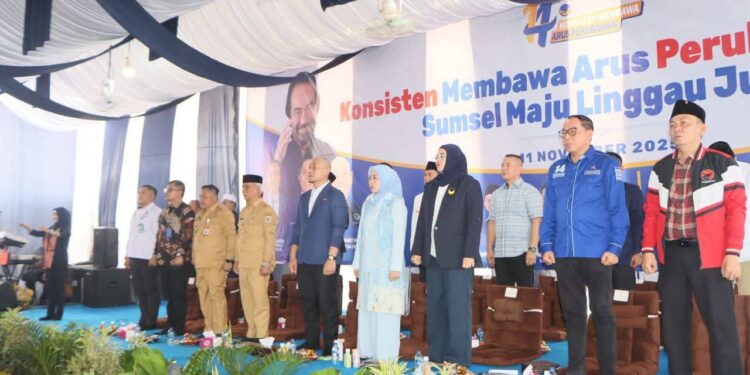HUT Ke-14 Partai NasDem, Yoppy : Kami Turun Ke Masyarakat Karena Niat Ibadah Dan Semangat Berbuat