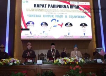 Paripurna DPRD HUT Ke-24 Linggau, Berinovasi Dan Perkuat kolaborasi Demi Kemajuan Linggau