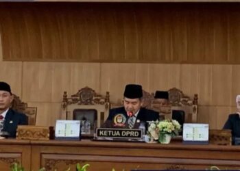 HUT Ke-80 Kemerdekaan RI, DPRD Dan Walikota Lubuklinggau Dengarkan Pidato Kenegaraan Presiden RI