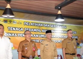 Tingkatkan Kompetensi SDM, Pemkot Gelar Pelatihan Konstruksi dan K3 Tahun 2025